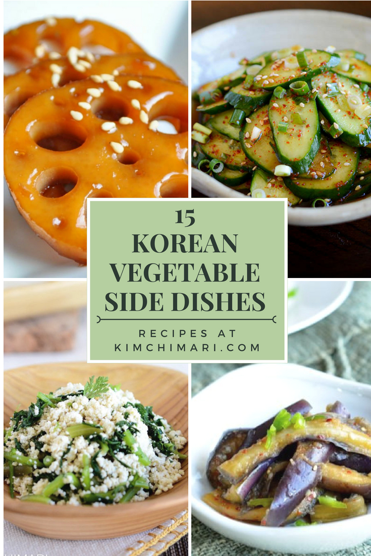 15 Korean Vegetable Side Dishes (Banchan) Kimchimari