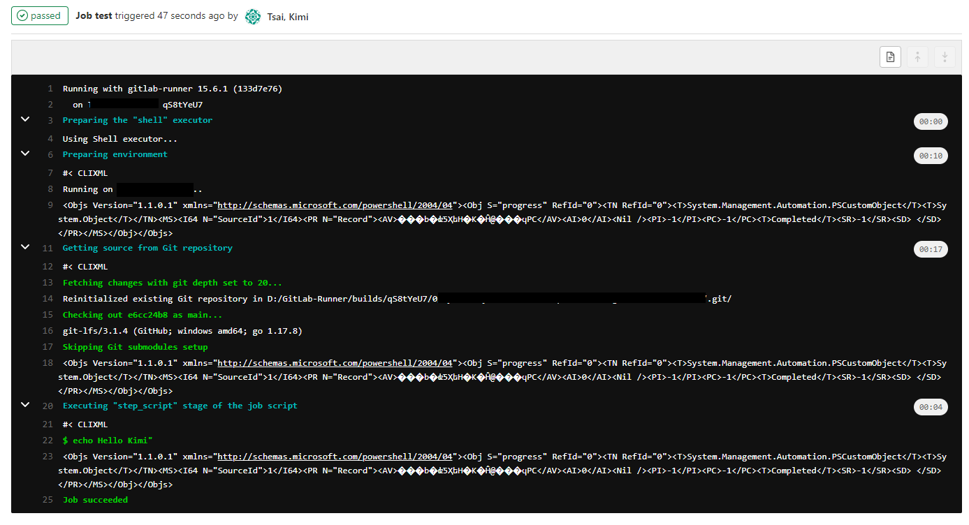 Install GitLab Runner on Windows Kimi's Brain is Full
