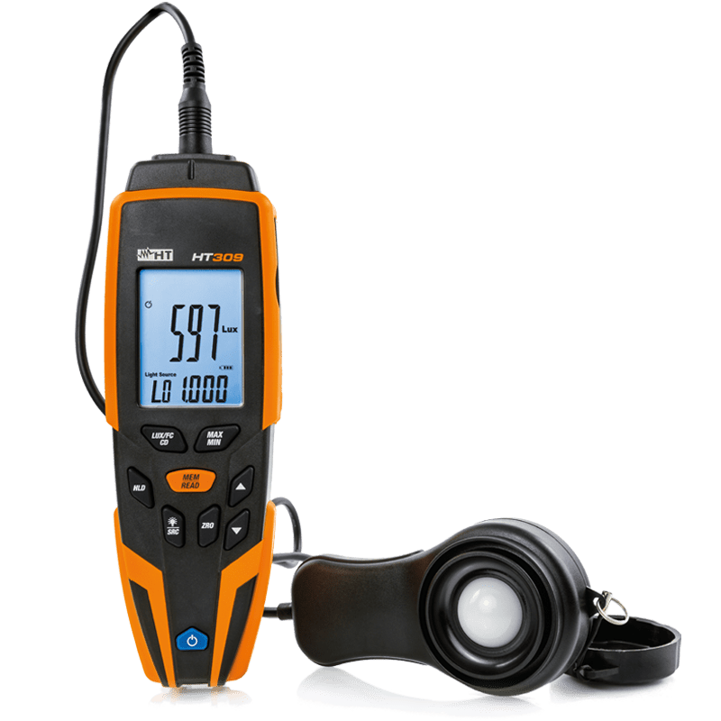 Handheld Digital Light Meters or Lux Meter for Light Flow Measurement