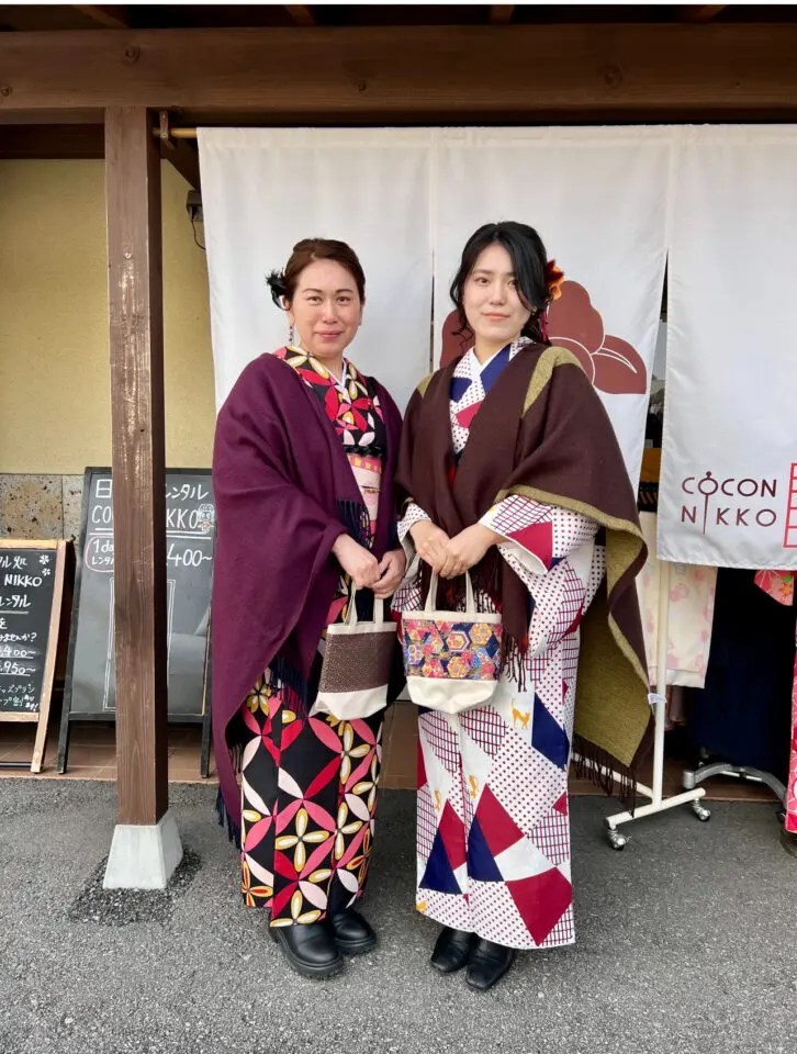 ママさん娘さん映え着物で日光観光 COCON NIKKO