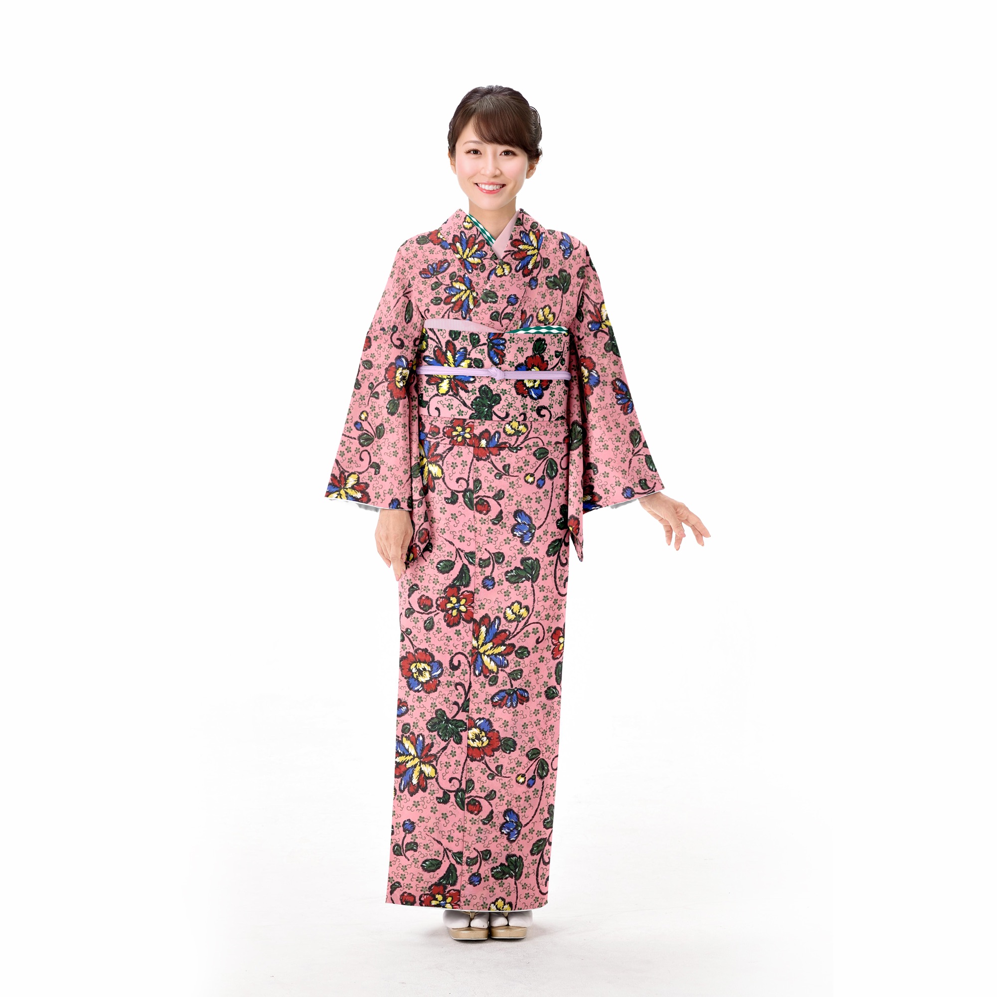 アンティーク復刻、ayaaya's✖️豊匠オリジナル着物 の、黒牡丹と