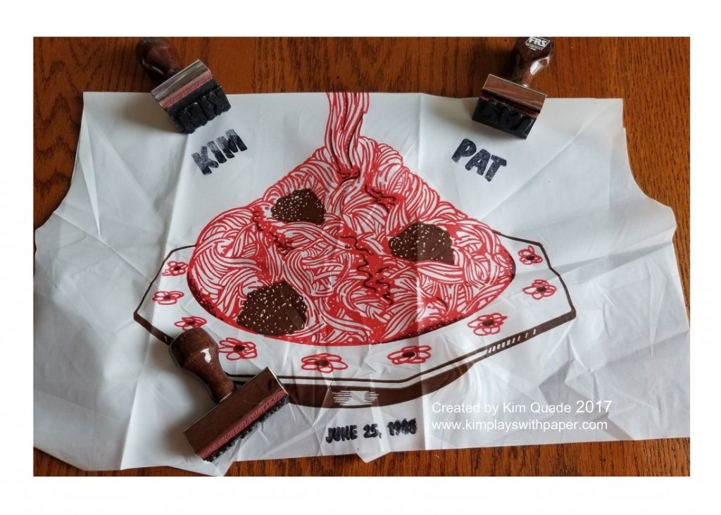 My First Set of Rubber Stamps! Kim Plays with Paper