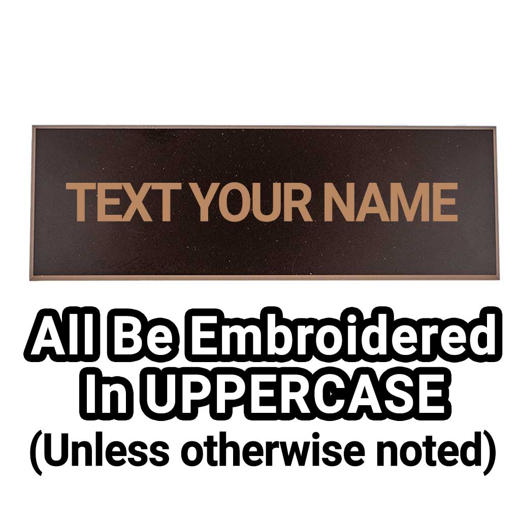 AGSU Name Plate Bold Fonts