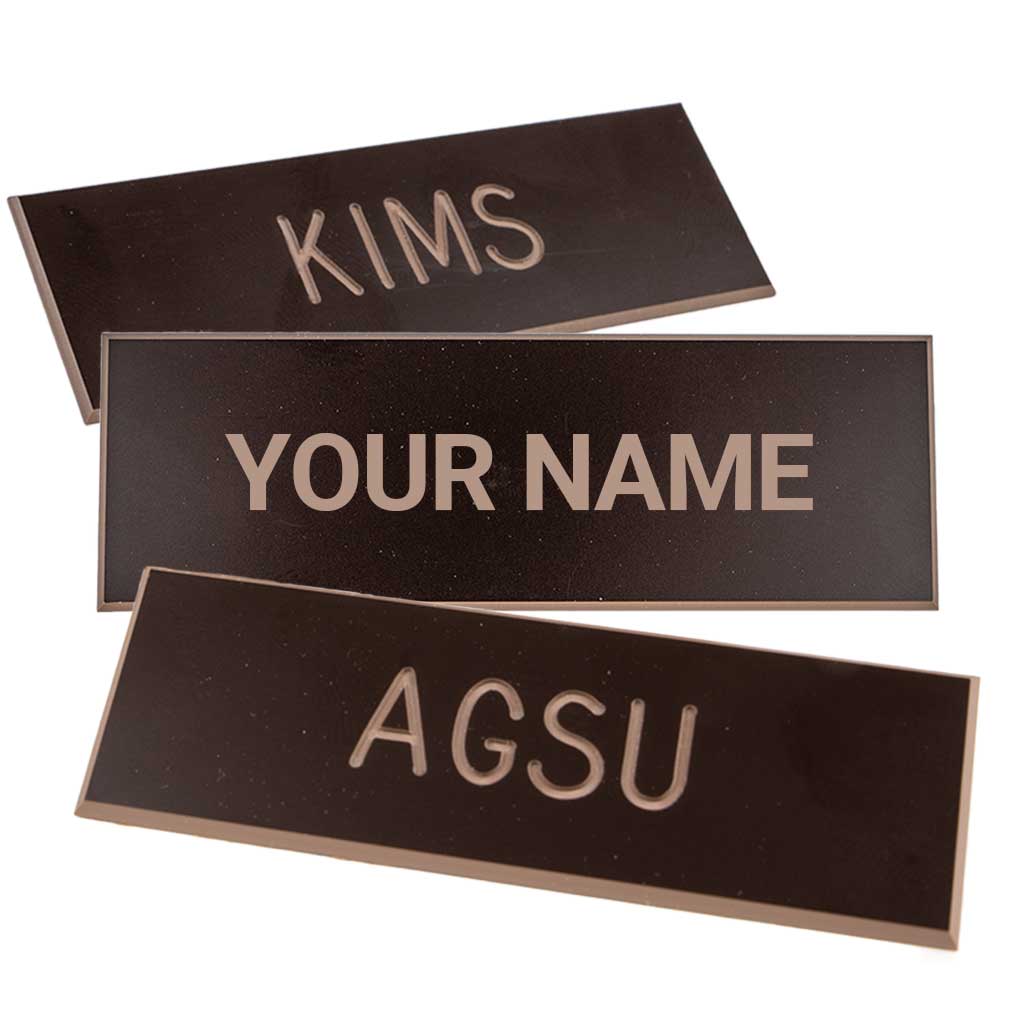 AGSU Nameplate Army Green Service Uniform Name Plate, 58 OFF