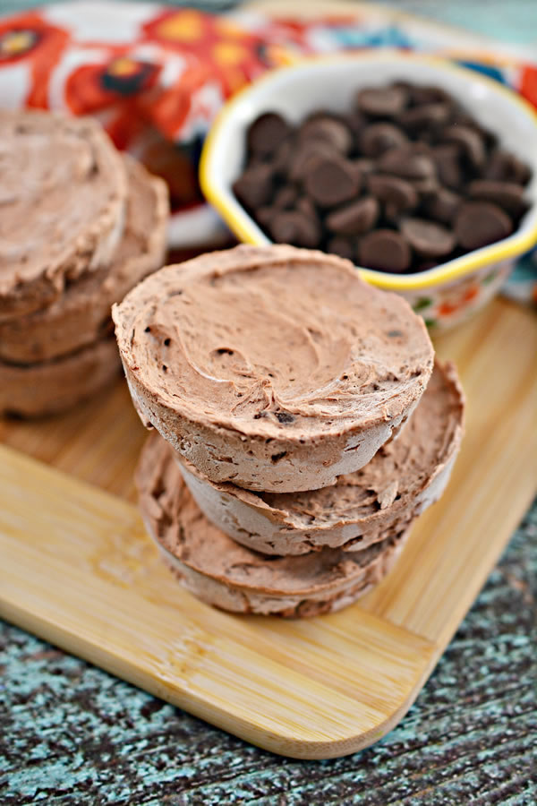 3 Ingredient Keto Chocolate Pudding Ice Cream Cookies The BEST Low