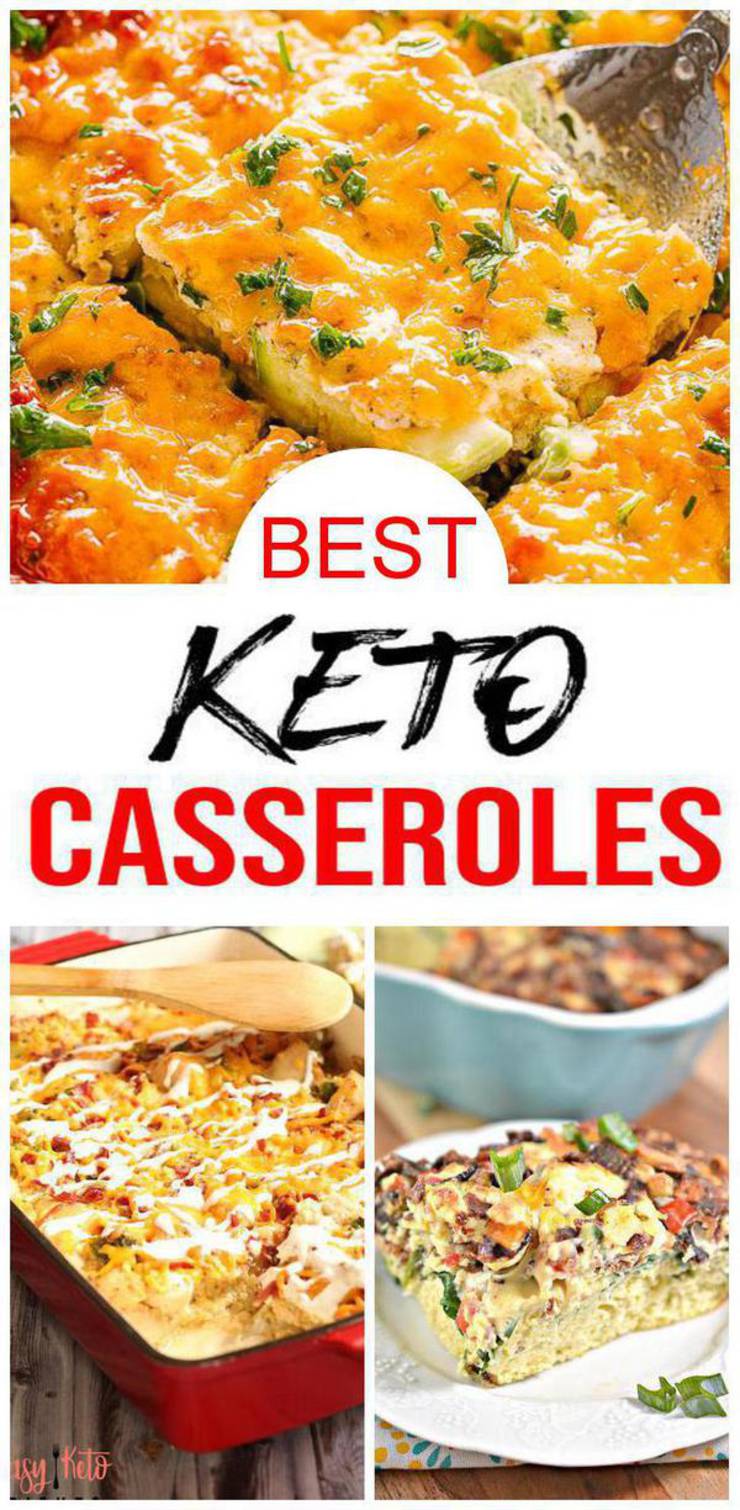 15 Keto Casseroles BEST Low Carb Casserole Recipes Breakfast Lunch Dinner Ketogenic
