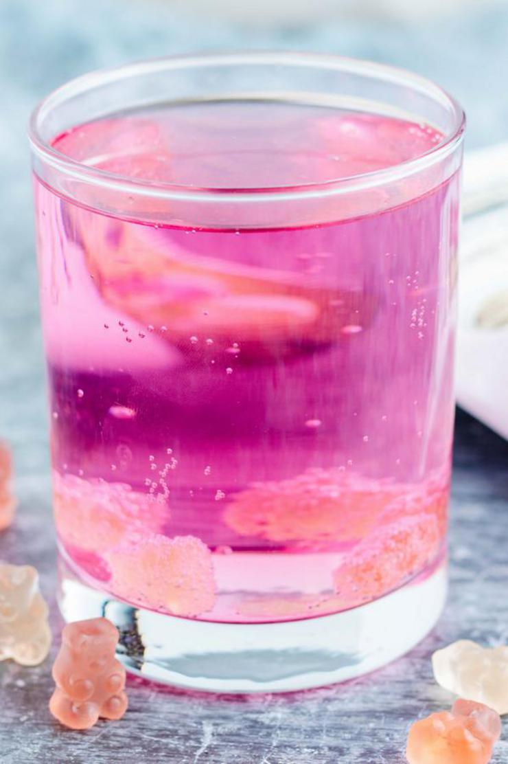Gummy Bear Mocktail How To Make Non Alcoholic Gummy Bear Punch Easy