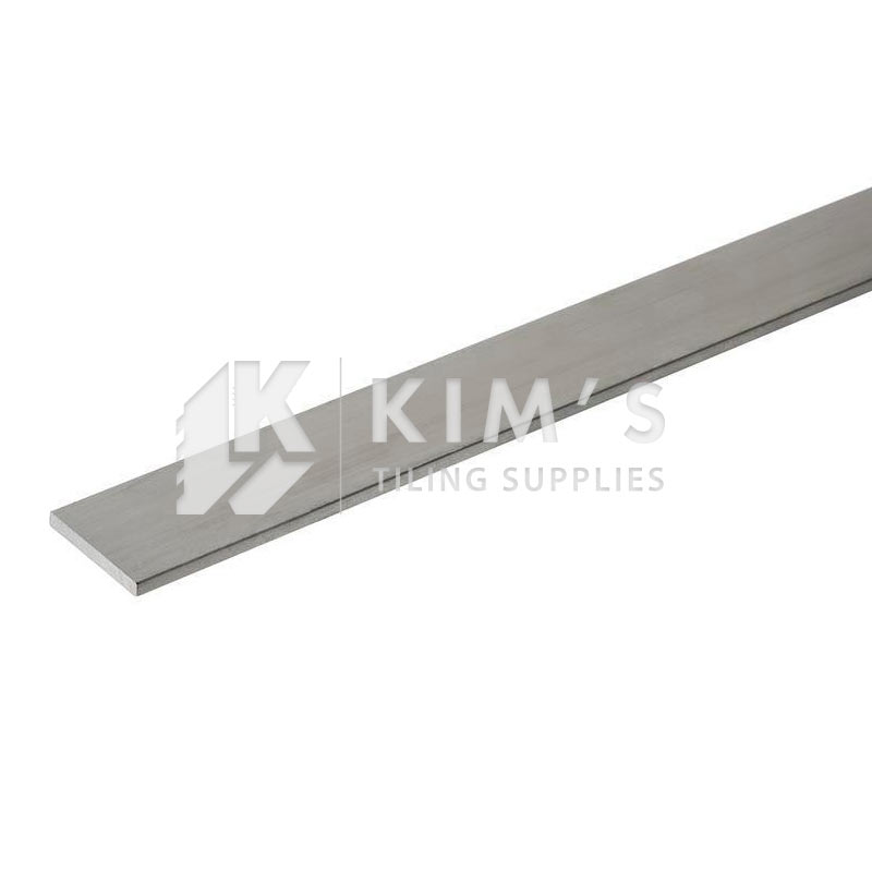 Aluminium Flat Bar 16mm X 3mm X 4M (Flat Bar) Kims Tiling Supplies