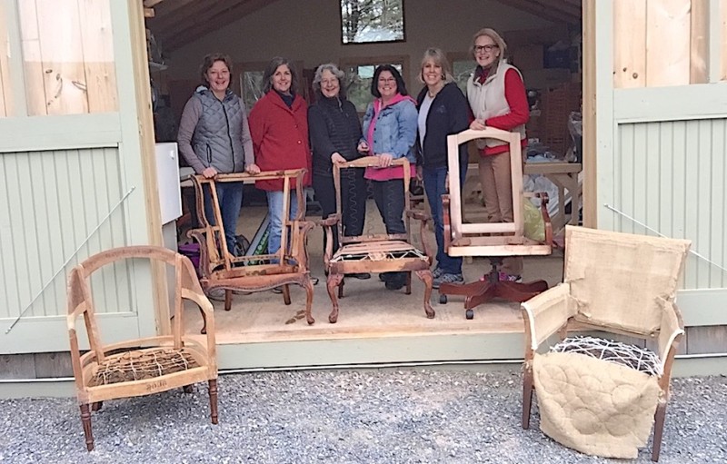 3Day Small Chair Upholstery Ashfield MA Kim's Upholstery