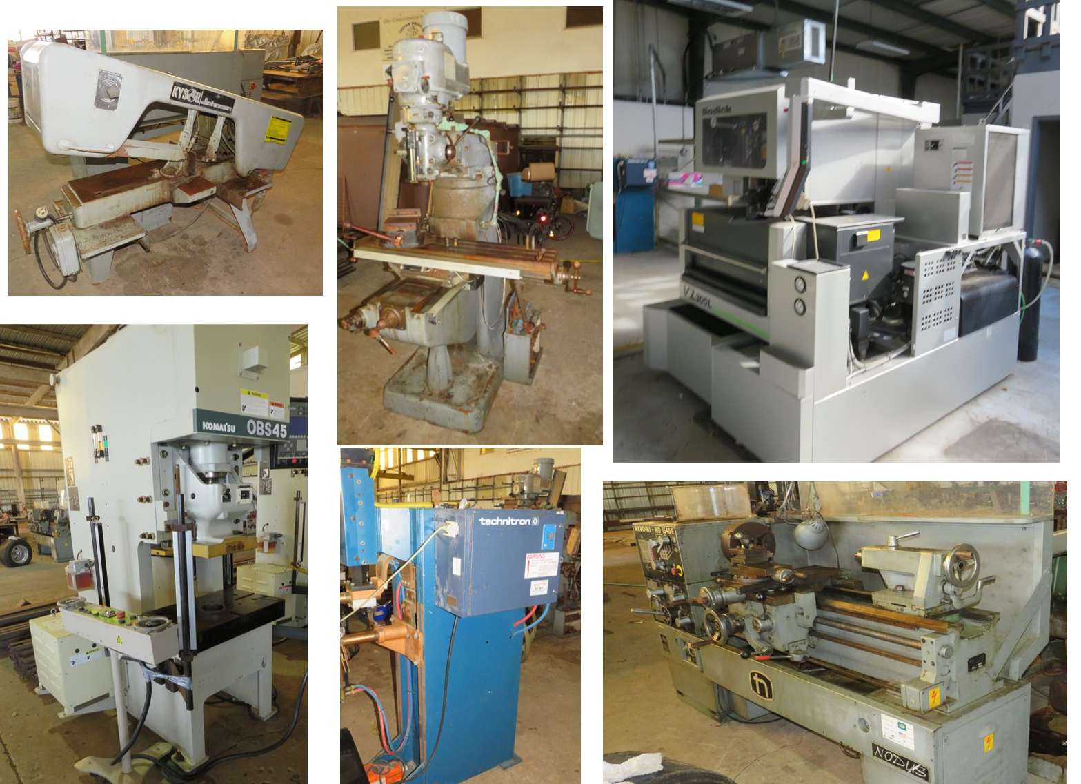 Industrial Machine Tools Auction Kincaid Auction Realty LLC
