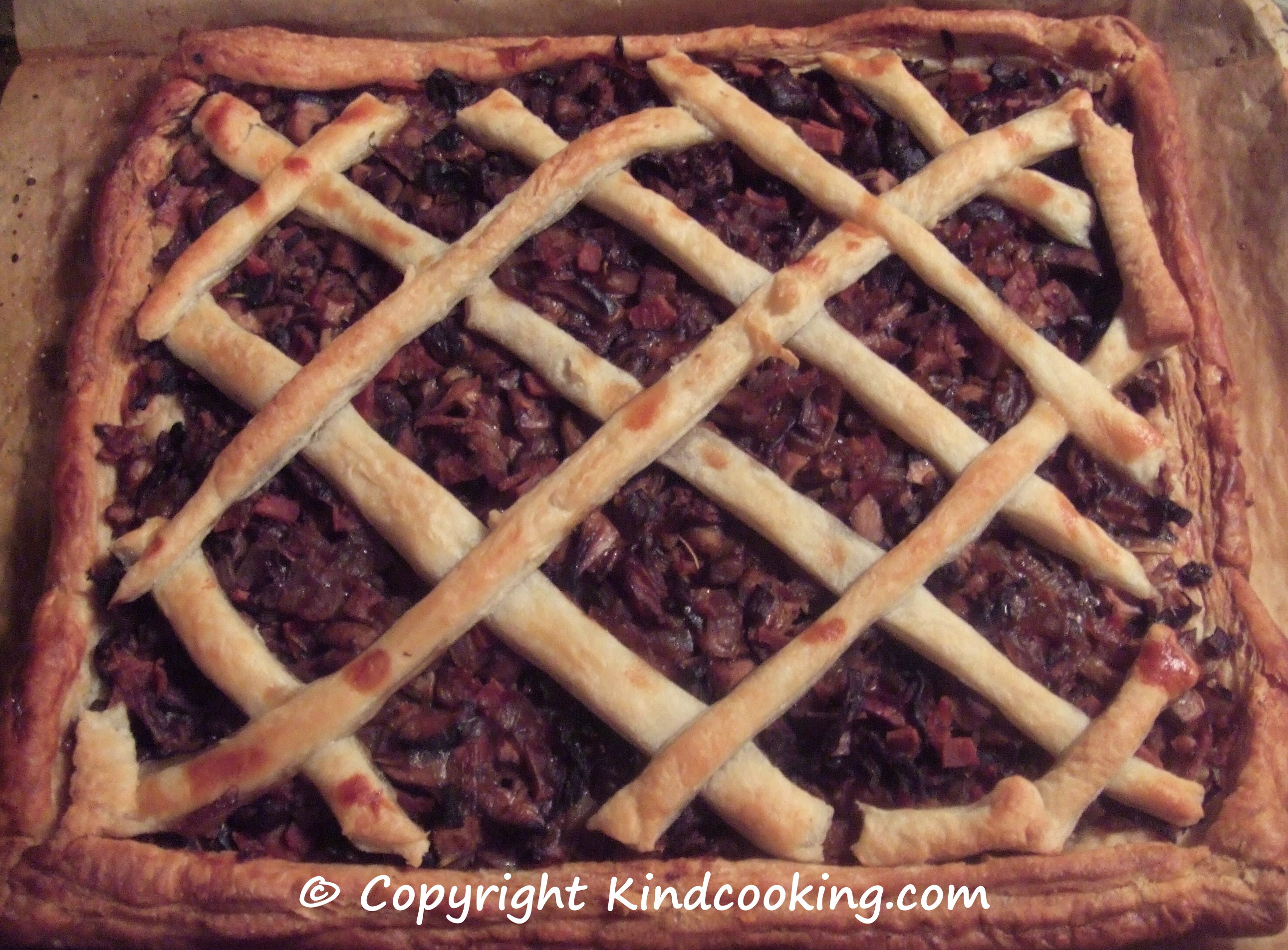 Wild Mushroom Tart Kind Cooking