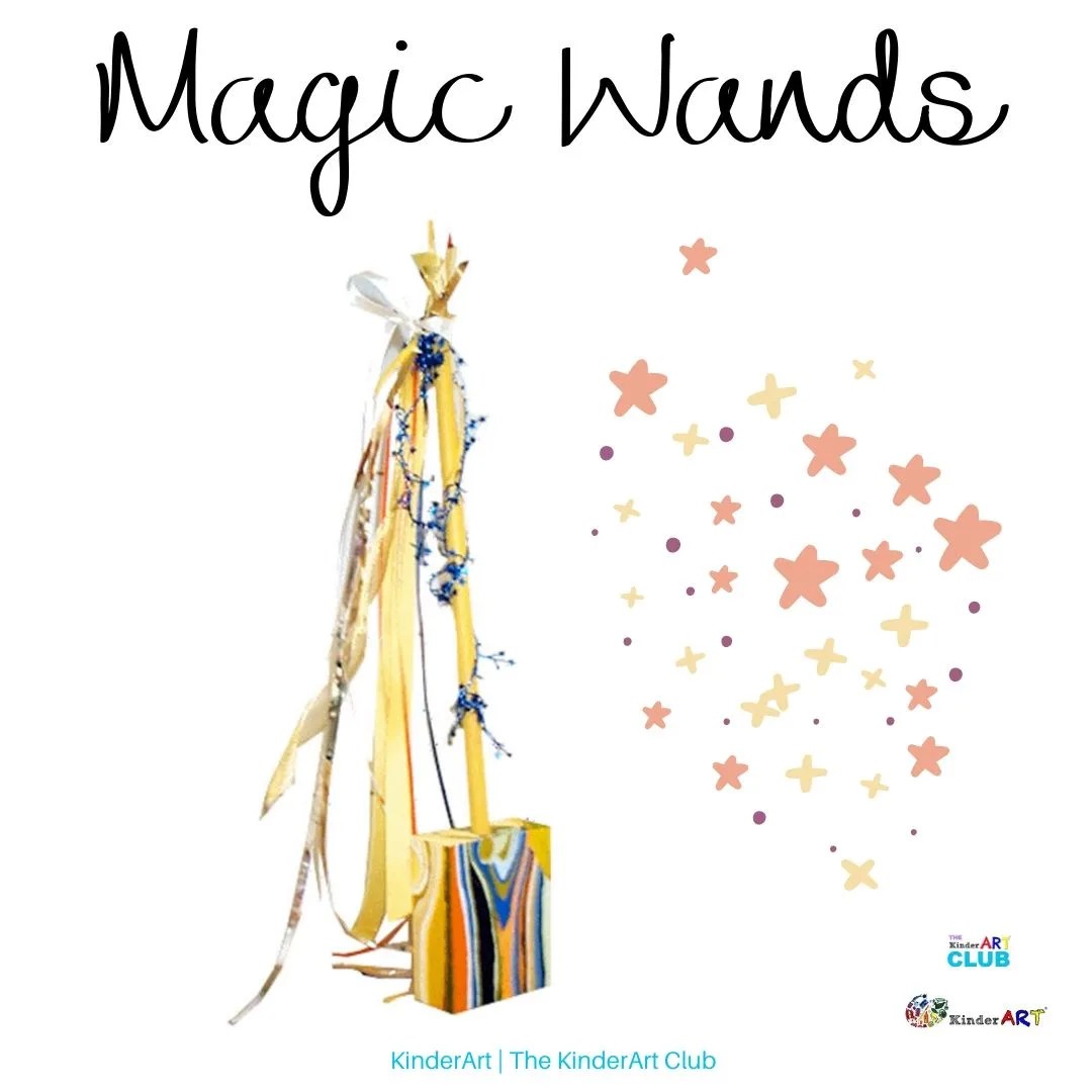 Magic Wand and Wand Holder Lesson Plan Sculpture Activities and
