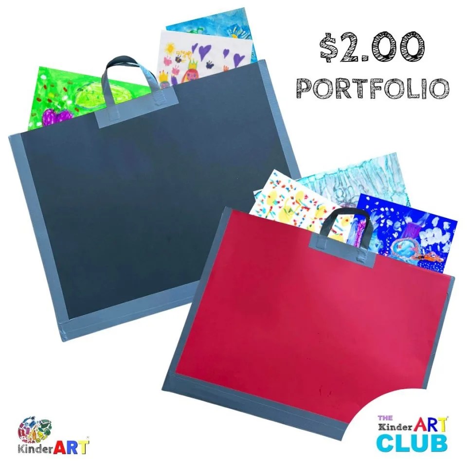 Art Portfolios Make Your Own — KinderArt