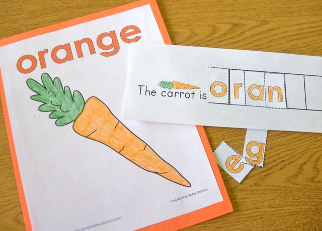 Fruity Fun with Color Words