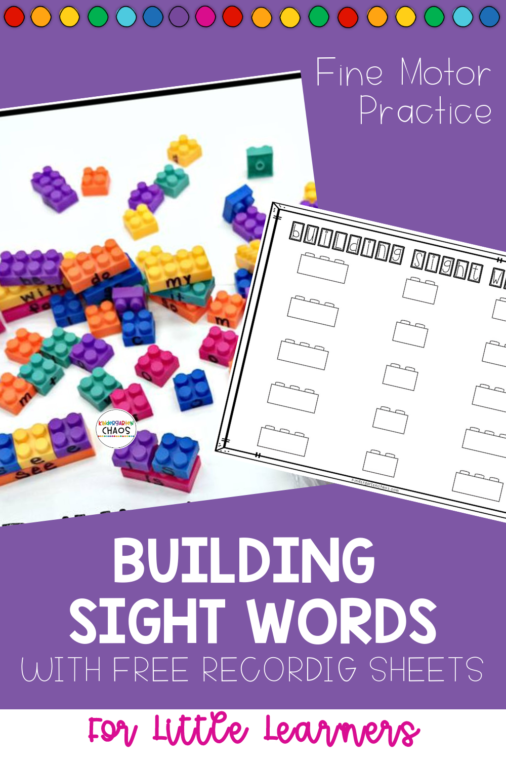 25+ Fun Sight Word Activities For Kindergarten