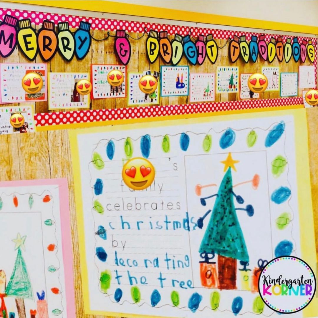 Christmas Bulletin Board Ideas Kindergarten