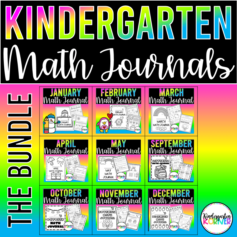 Kindergarten Math Journals Kindergarten Korner A Kindergarten