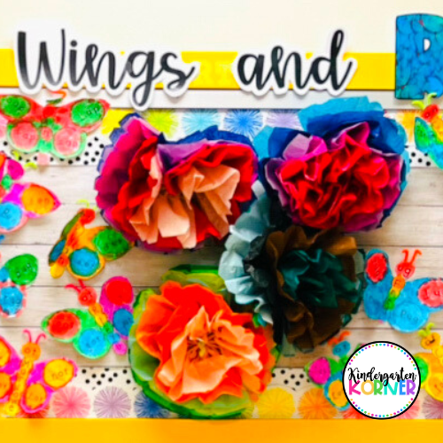 Butterflies Spring Bulletin Board Butterfly Word Families