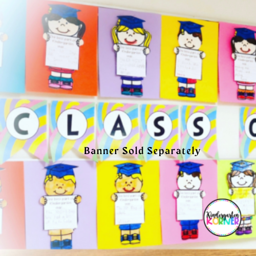 Kindergarten Graduation Craft and Writing PreK Preschool Graduation