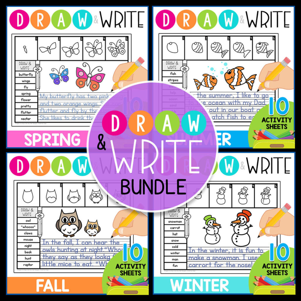 Directed Drawing For Kindergarten