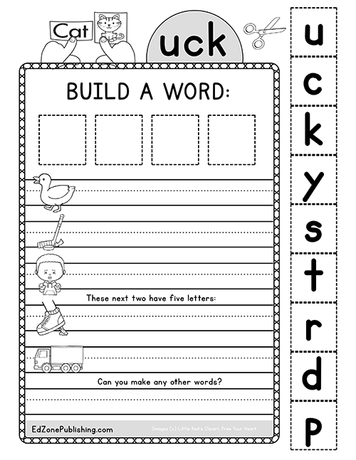 MakingWordsUCK Kindergarten Mom