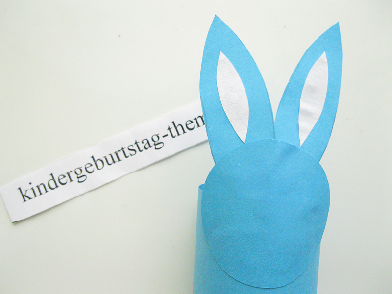 Hase basteln Anleitung für einen Osterhase aus Papier