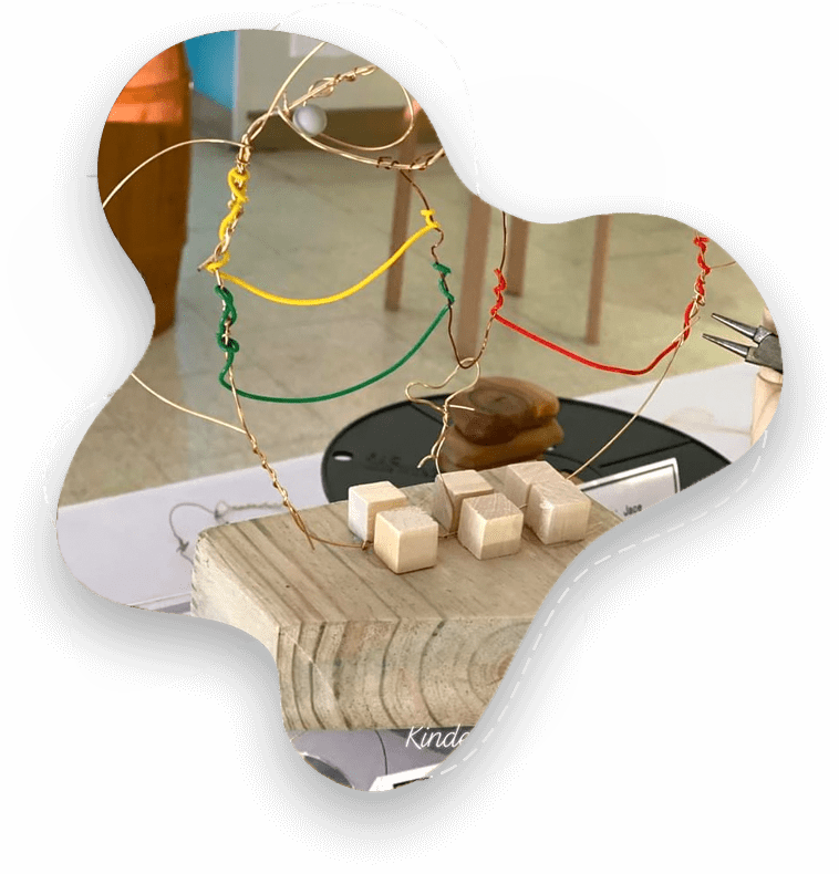 Using Wire as an Art Medium Kinderoo Children’s Academy