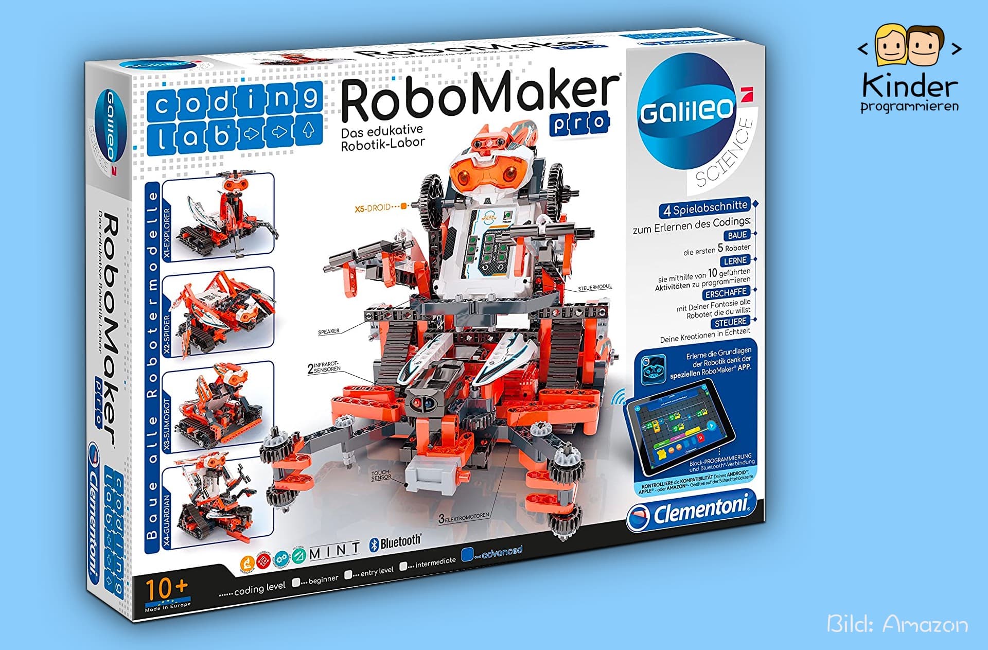 Clementoni RoboMaker Wie gut ist der RoboterBausatz wirklich?