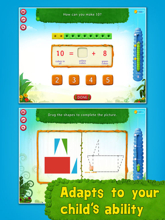 Splash Math Kindergarten App Review & Activities