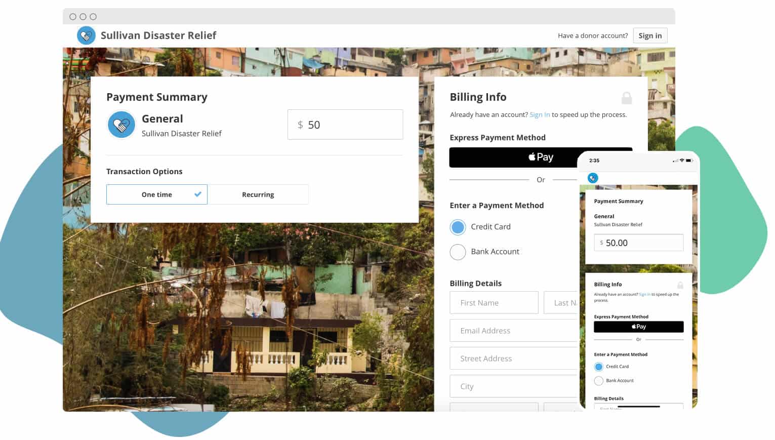 New Feature Use Apple Pay To Accept Donations Kindful