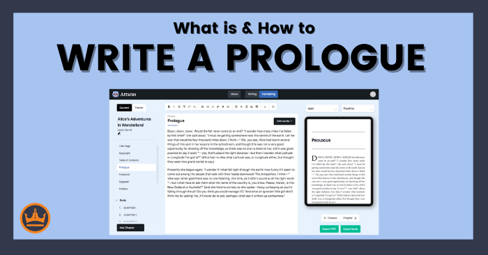 What Is A Prologue & How To Write One