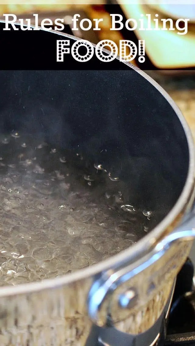 Rules for Boiling Food! Kindly Sweet