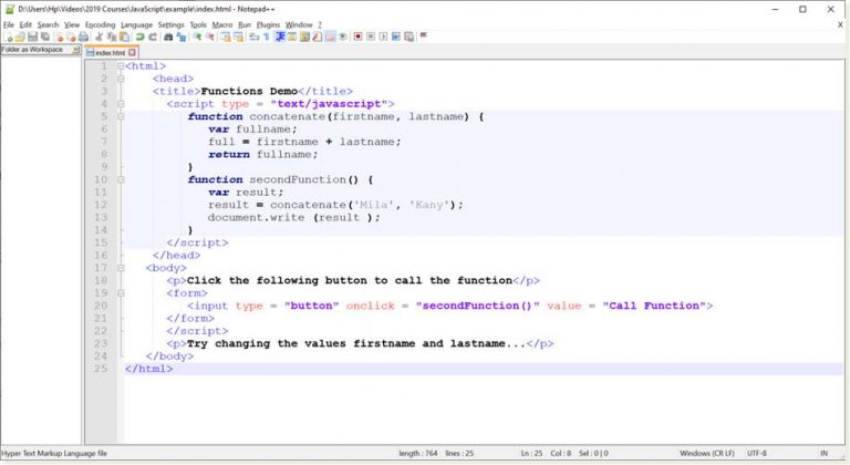 JavaScript Functions JavaScript Tutorial