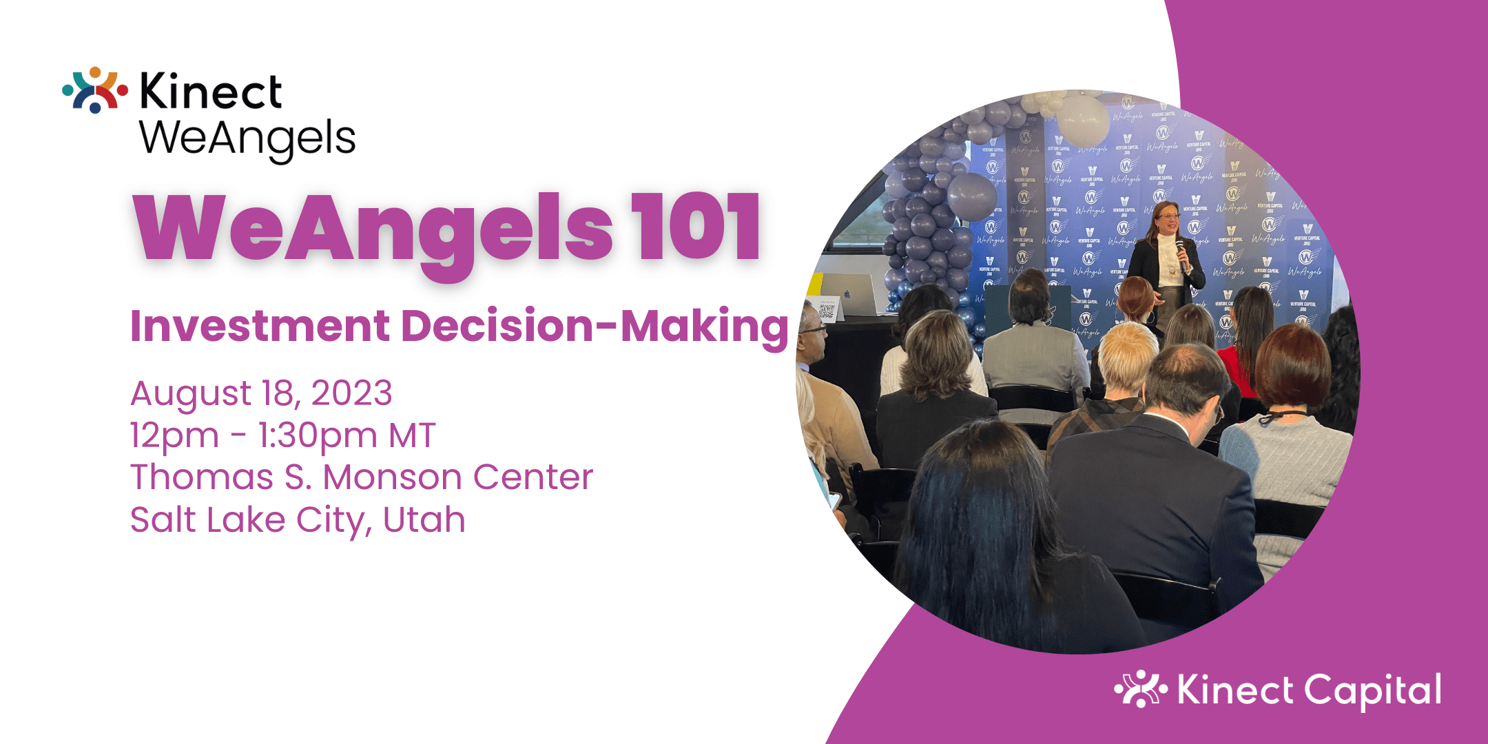 WeAngels 101 Investment DecisionMaking Kinect Capital
