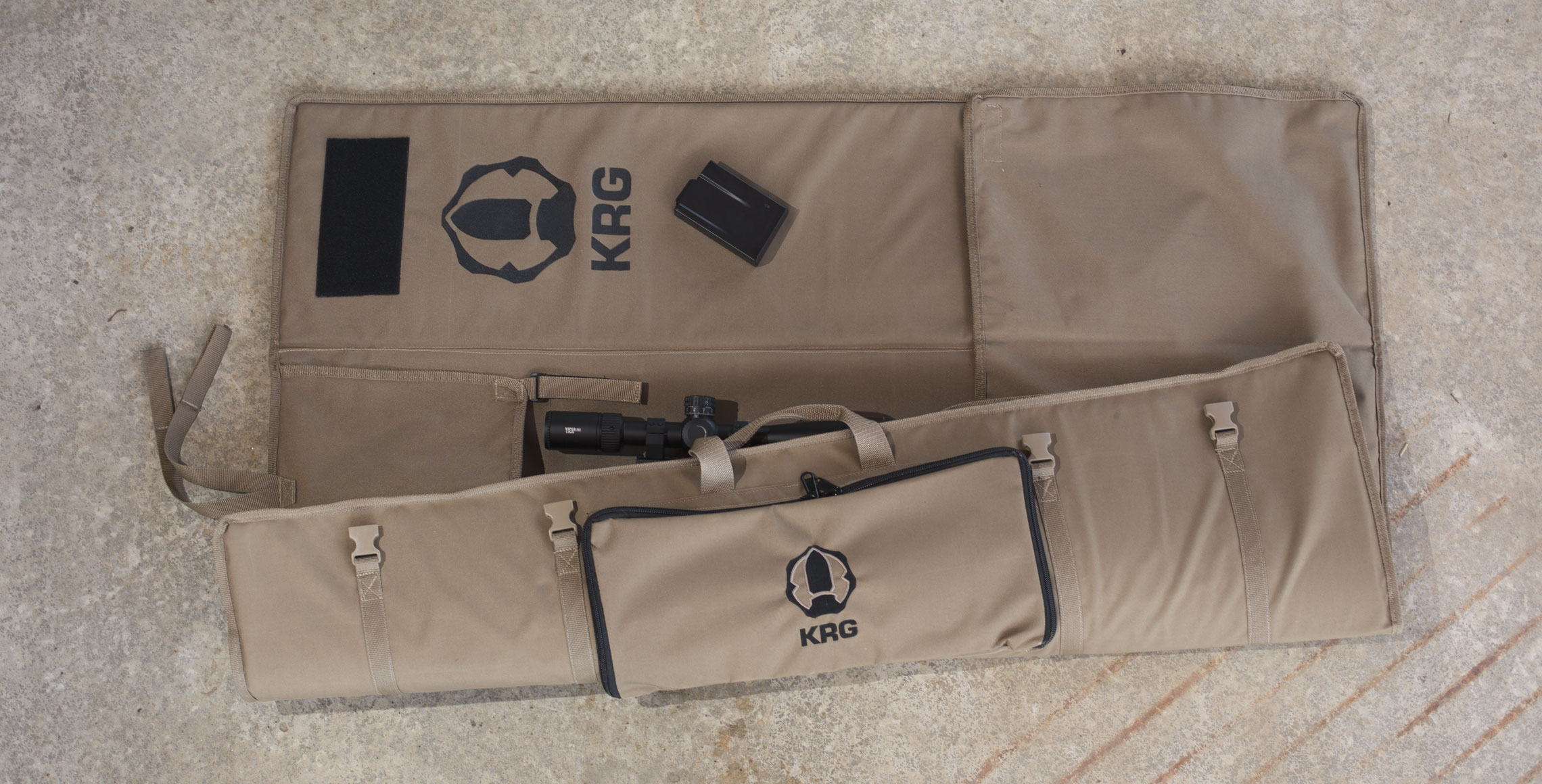 KRG Shooting Mat and Rifle Case Research Group