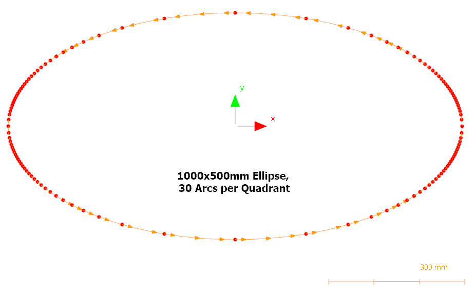 Geometry Editing > Create Ellipse From Arcs