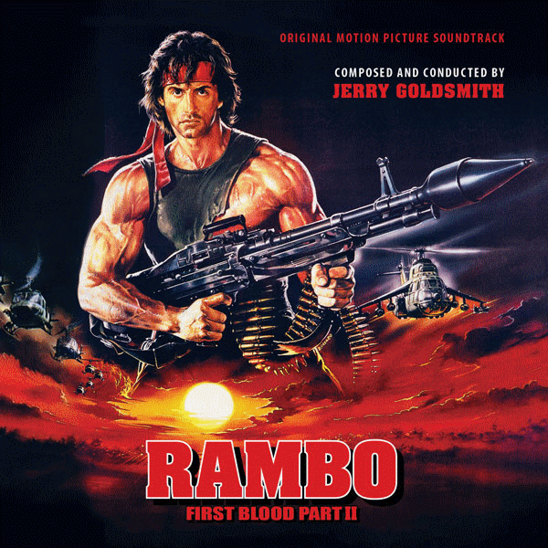 RAMBO FIRST BLOOD PART II (2CD) Original Motion Picture Soundtrack