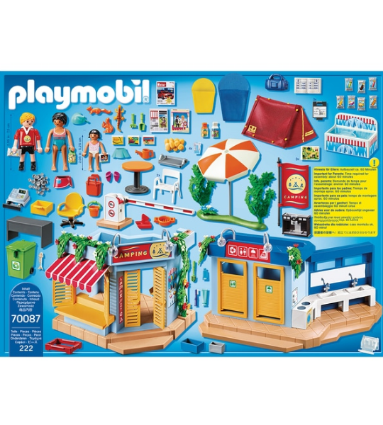 GRAND CAMPING PLAYMOBIL FAMILY FUN King Jouet Maroc