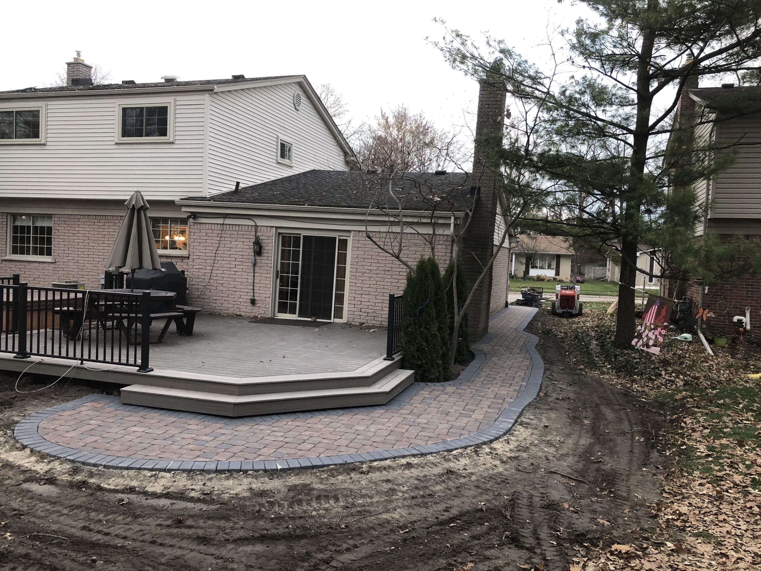 Brick Paver Patios King Lawns