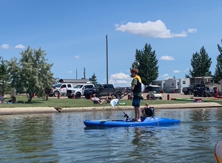 Southern Alberta's RV Park King Arthur's Lake Front Resort