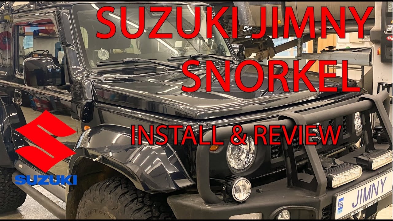 SUZUKI JIMNY SNORKEL, INSTALL & REVIEW ジムニー最強伝説ジムニー最強伝説