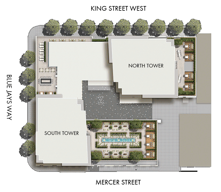 Site Plans King Blue Condos