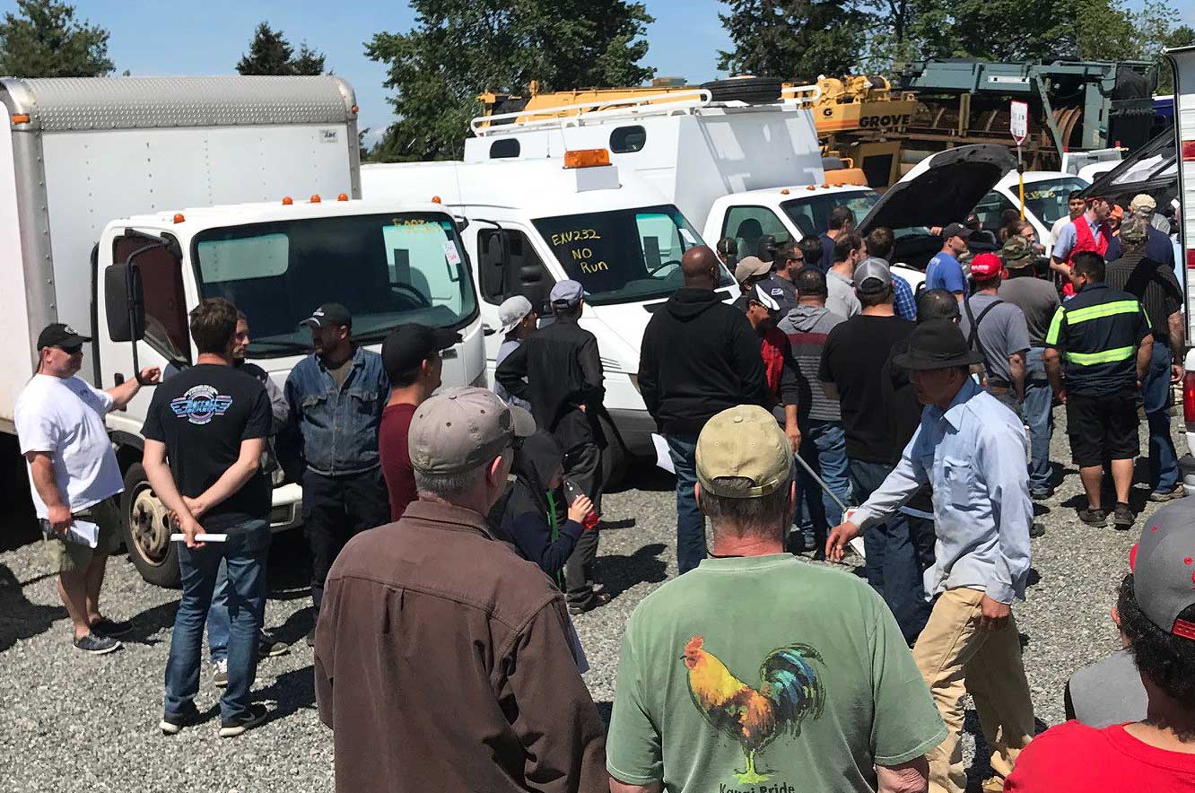 Record number of bidders for Fleet Administration spring auction King