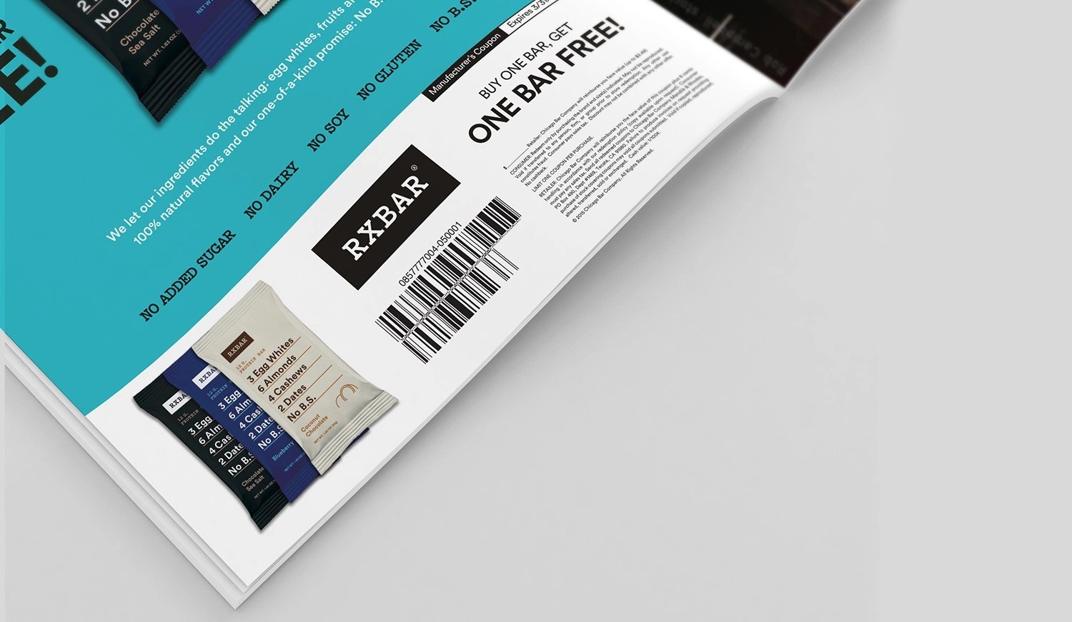 Print & Graphic Design Case Study for RXBAR King Design