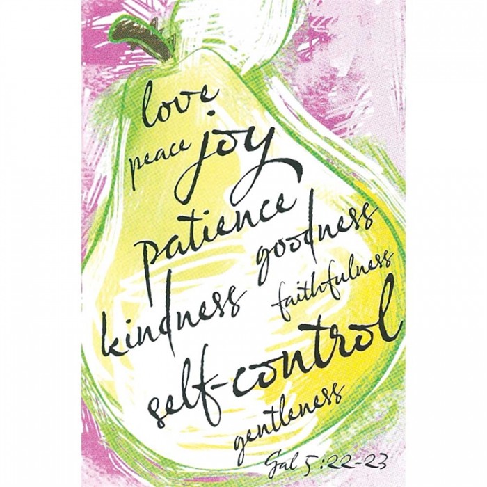 Bookmark Itty Bitty Blessings Fruit Of The Spirit 24 Pk