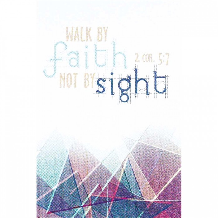 Bookmark Itty Bitty Blessings Walk By Faith 2 Corinthians