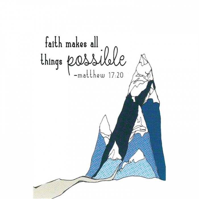 Bookmark Itty Bitty Blessings Faith Makes All Things Possible