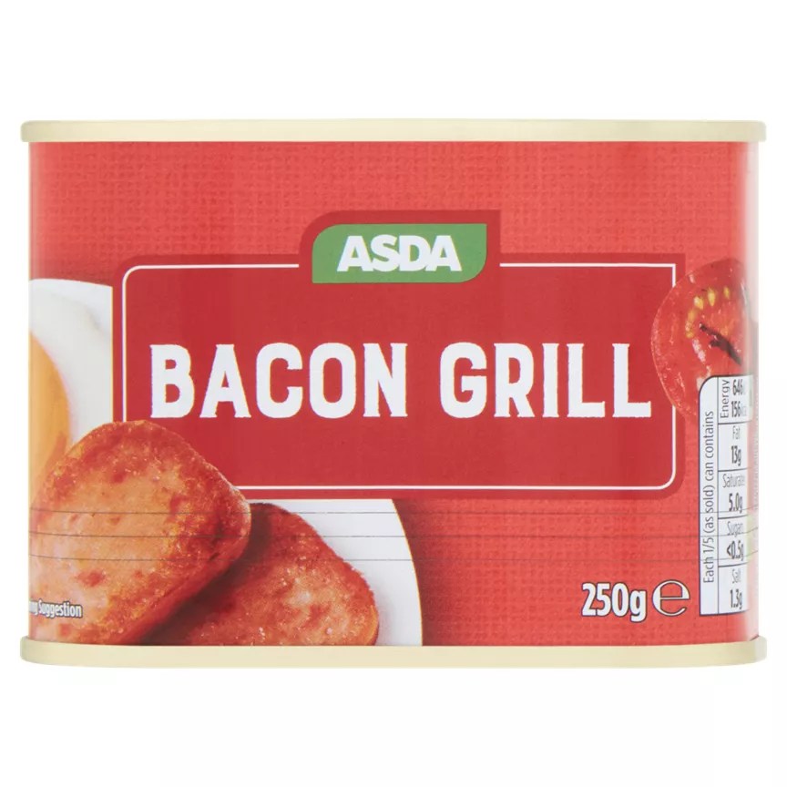 ASDA Bacon Grill 250g The Kingdom's Market