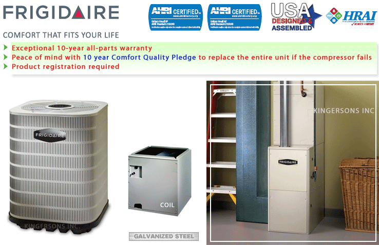 Frigidaire 4 TON GAS FURNACE UNIT Vth Condenser and Coil Cool And Heat