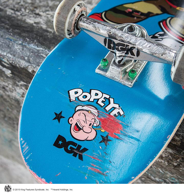 Popeye x DGK Apparel and Skateboard Collection Launches Online and at